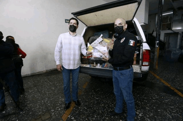 Recupera Monterrey casi 300 kilos de pirotecnia