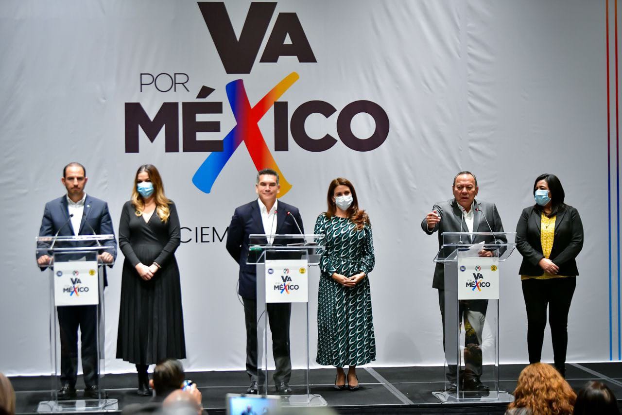 Trabajará alianza “Va Por México” en estados con elecciones