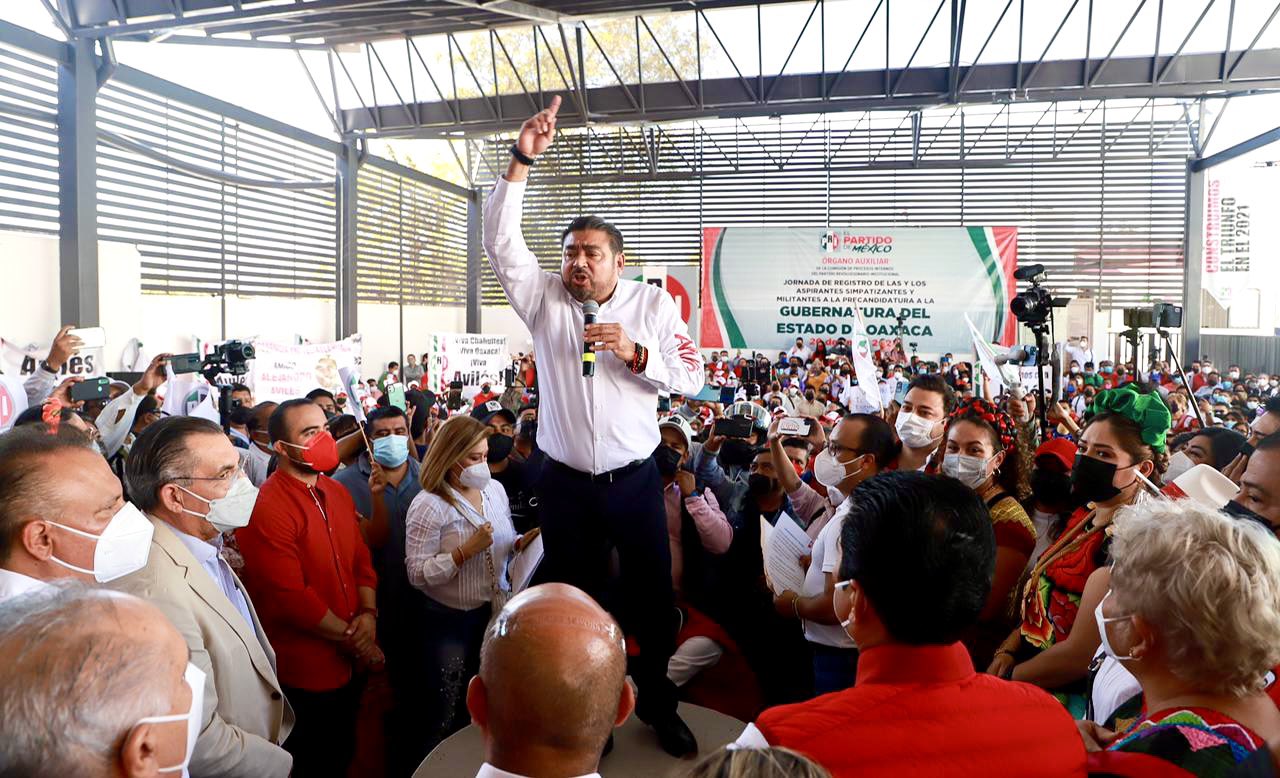 No habrá alianza ‘Va por México’ en Oaxaca; PRI registra a su propio precandidato a la Gubernatura