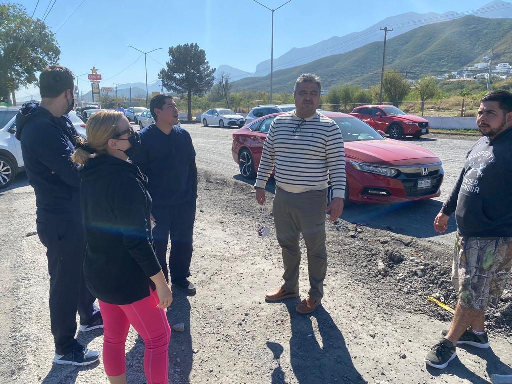 Exige Víctor Pérez reanudar recarpeteo en Carretera Nacional y señalización en la zona