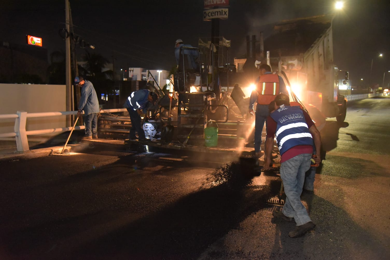 Brindan en Tampico Mantenimiento Constante a las Principales Calles y Avenidas