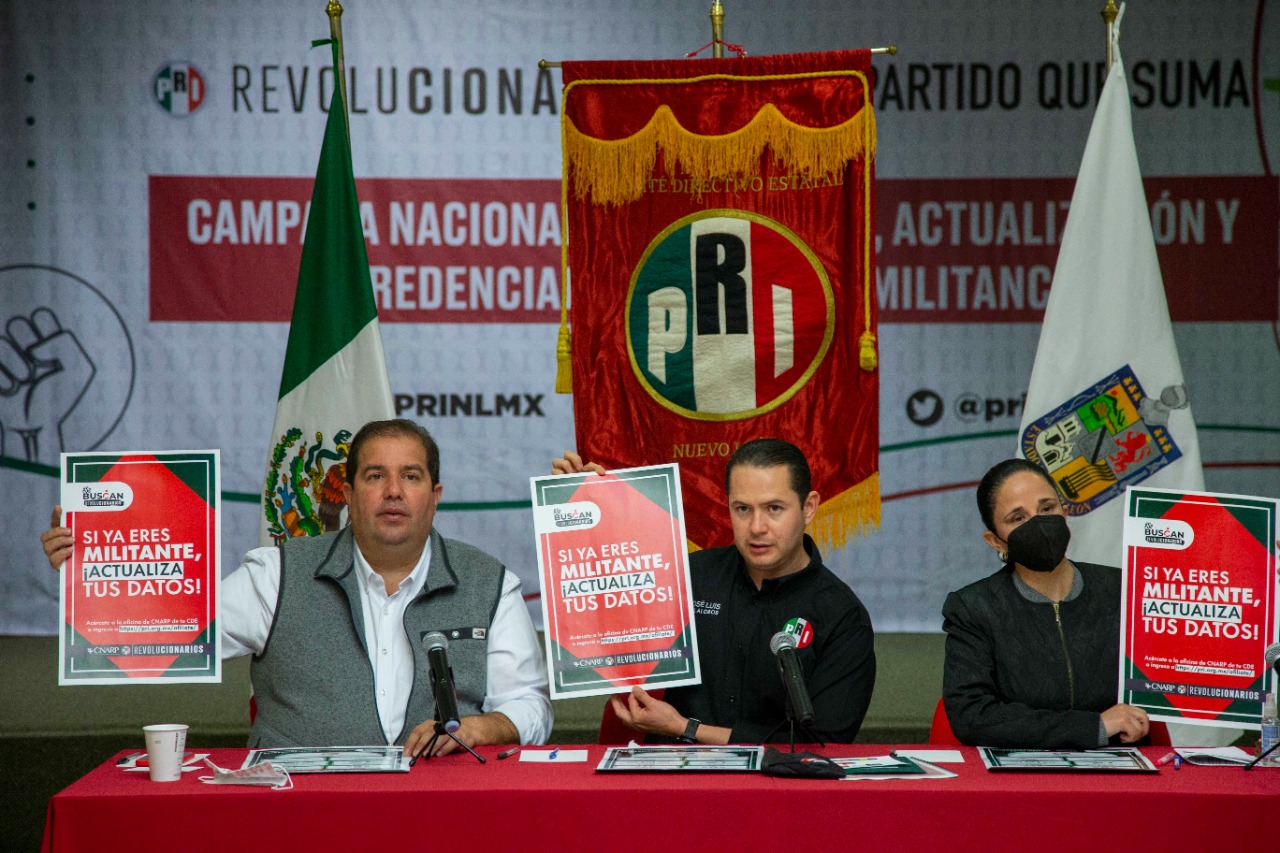 Inicia en Nuevo León Campaña de Actualización, Afiliación y Credencialización del PRI