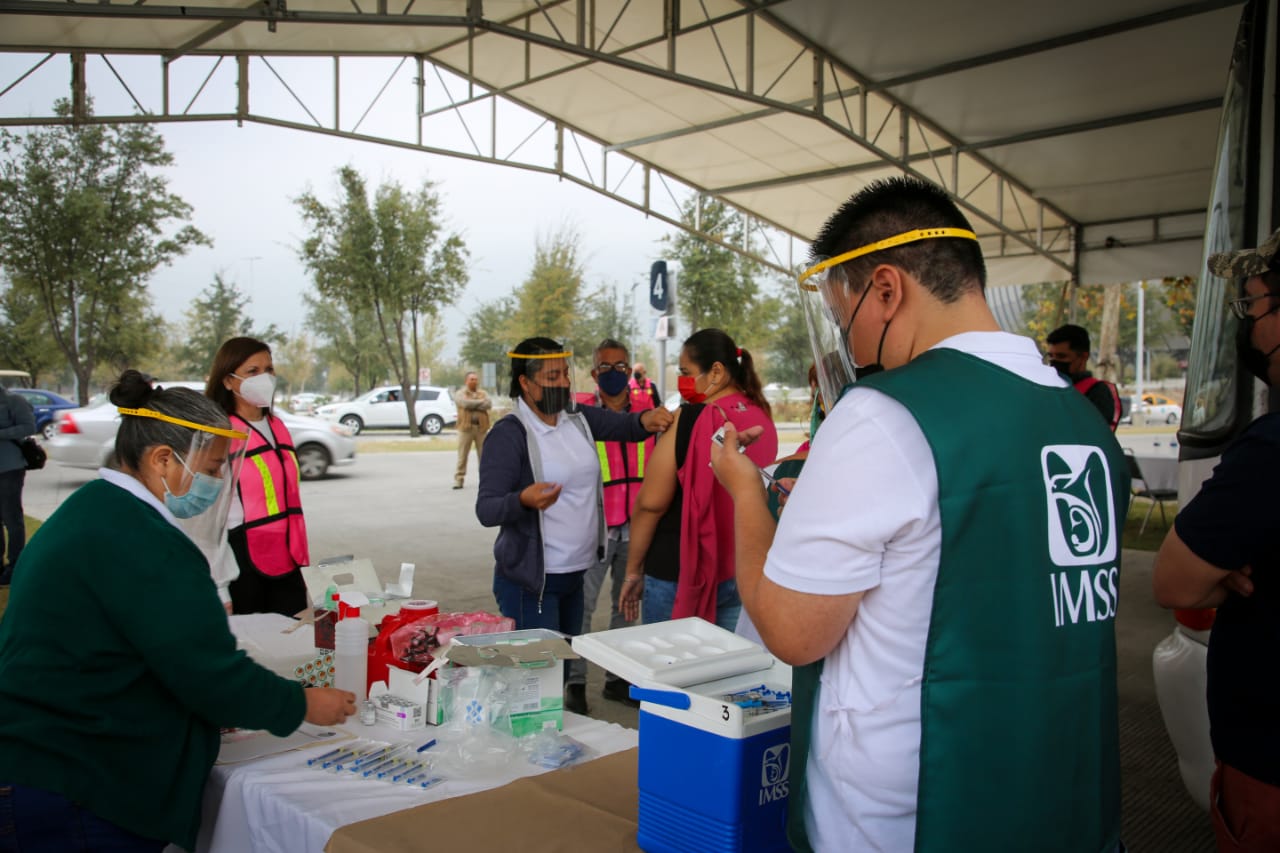 Aplican 80 mil refuerzos anticovid durante semana de vacunación en Guadalupe