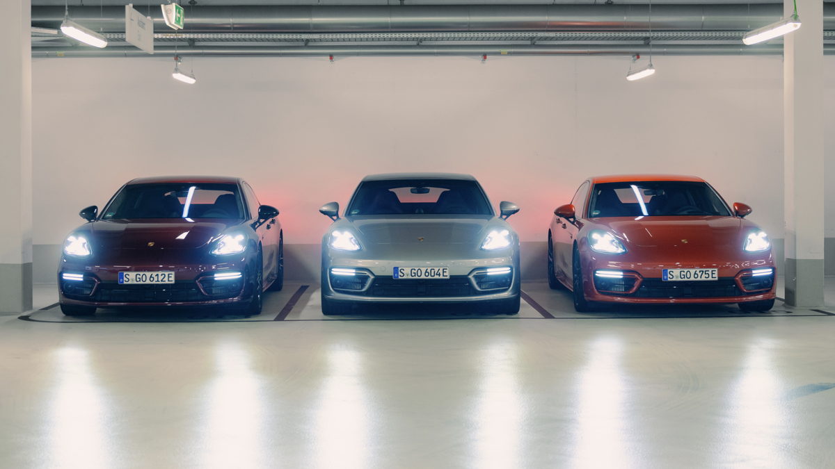 Los tres híbridos enchufables de la gama Porsche Panamera