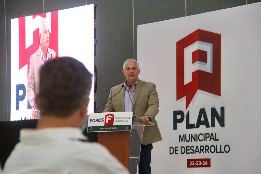 Alcalde de Torreón pone en marcha Foros de Consulta para el Plan Municipal de Desarrollo