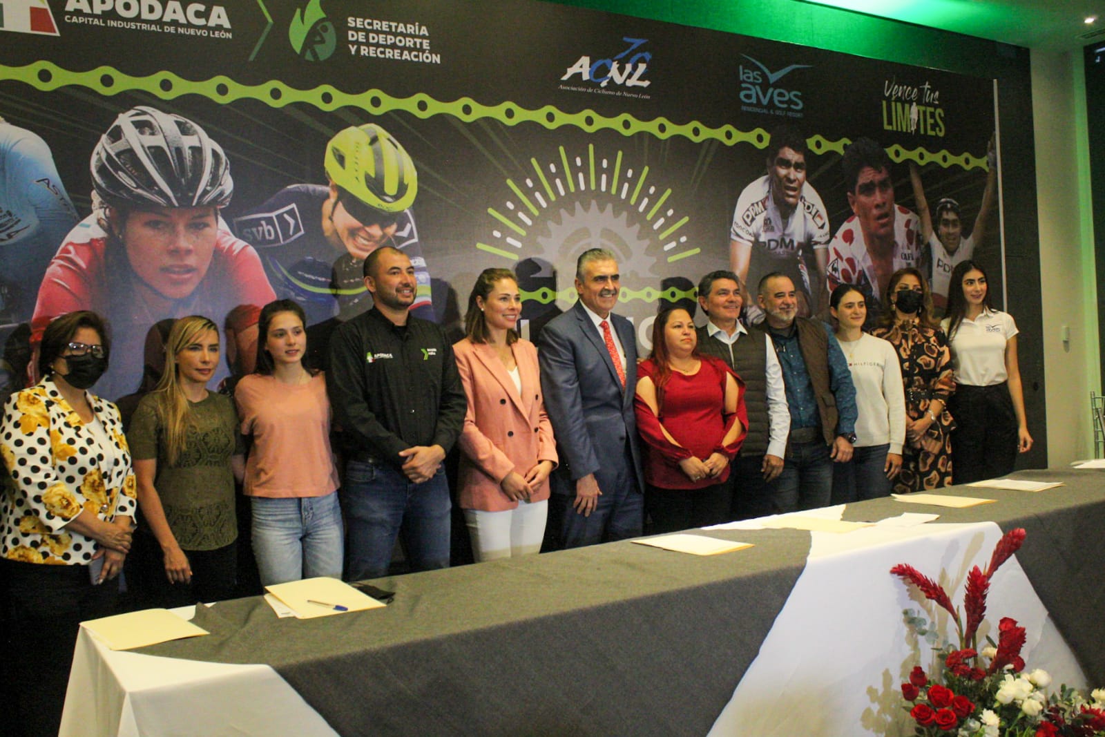 Presentan segunda edición de la Clásica, carrera de ciclismo en Apodaca 
