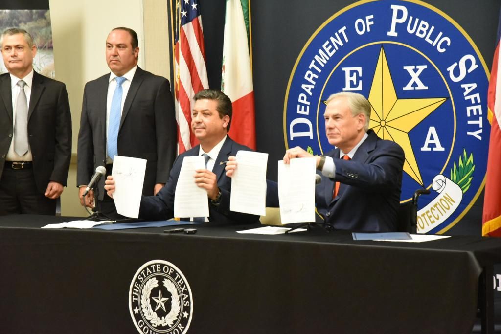 Gobernadores de Tamaulipas y Texas acuerdan agilizar el comercio y continuar fortaleciendo la seguridad fronteriza