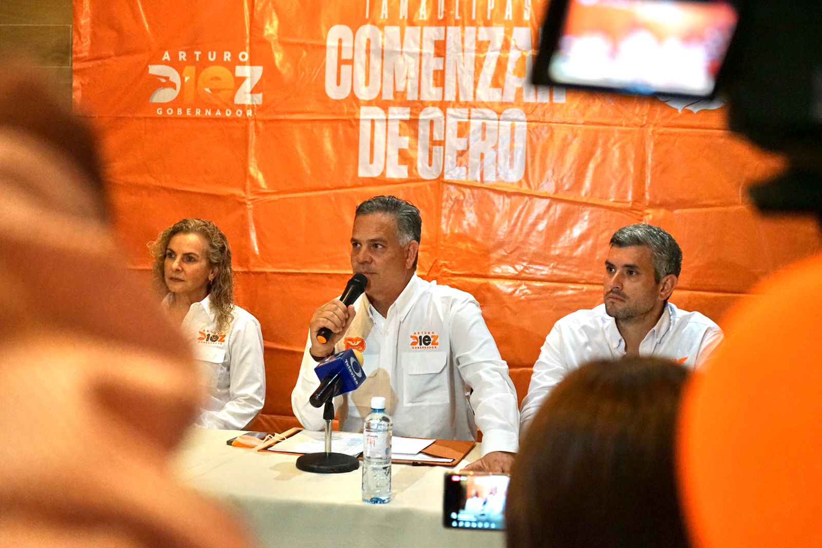 “Vamos a mejorar las condiciones de inversión y empleos en Matamoros” Arturo Diez