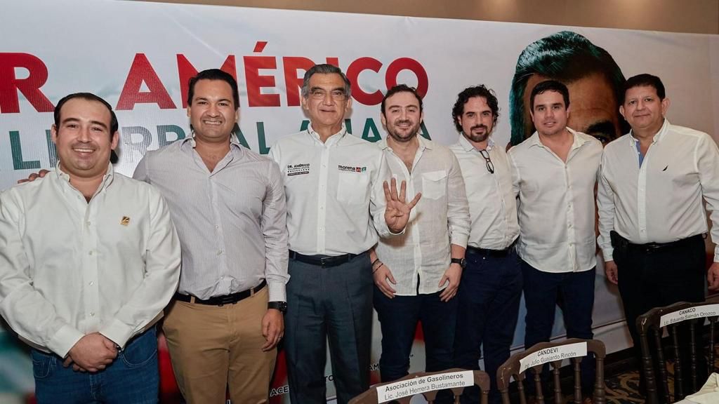 Reprueban empresarios al gobierno estatal y confían en triunfo de Américo Villarreal