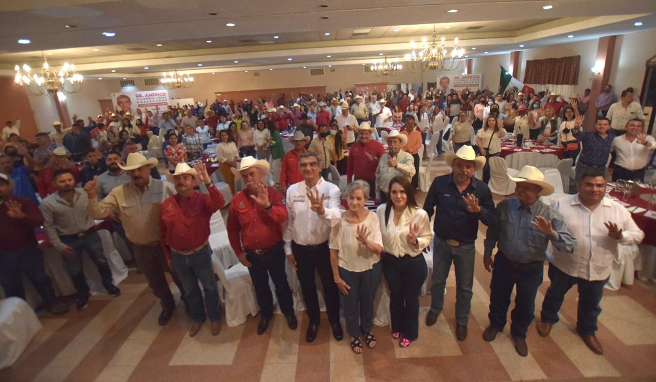 Entregan charros a Américo Villarreal las riendas para gobernar a Tamaulipas