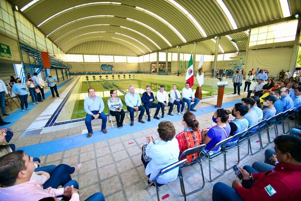 Coahuila y Torreón rehabilitarán alberca olímpica la Unidad Deportiva Torreón (UDT)