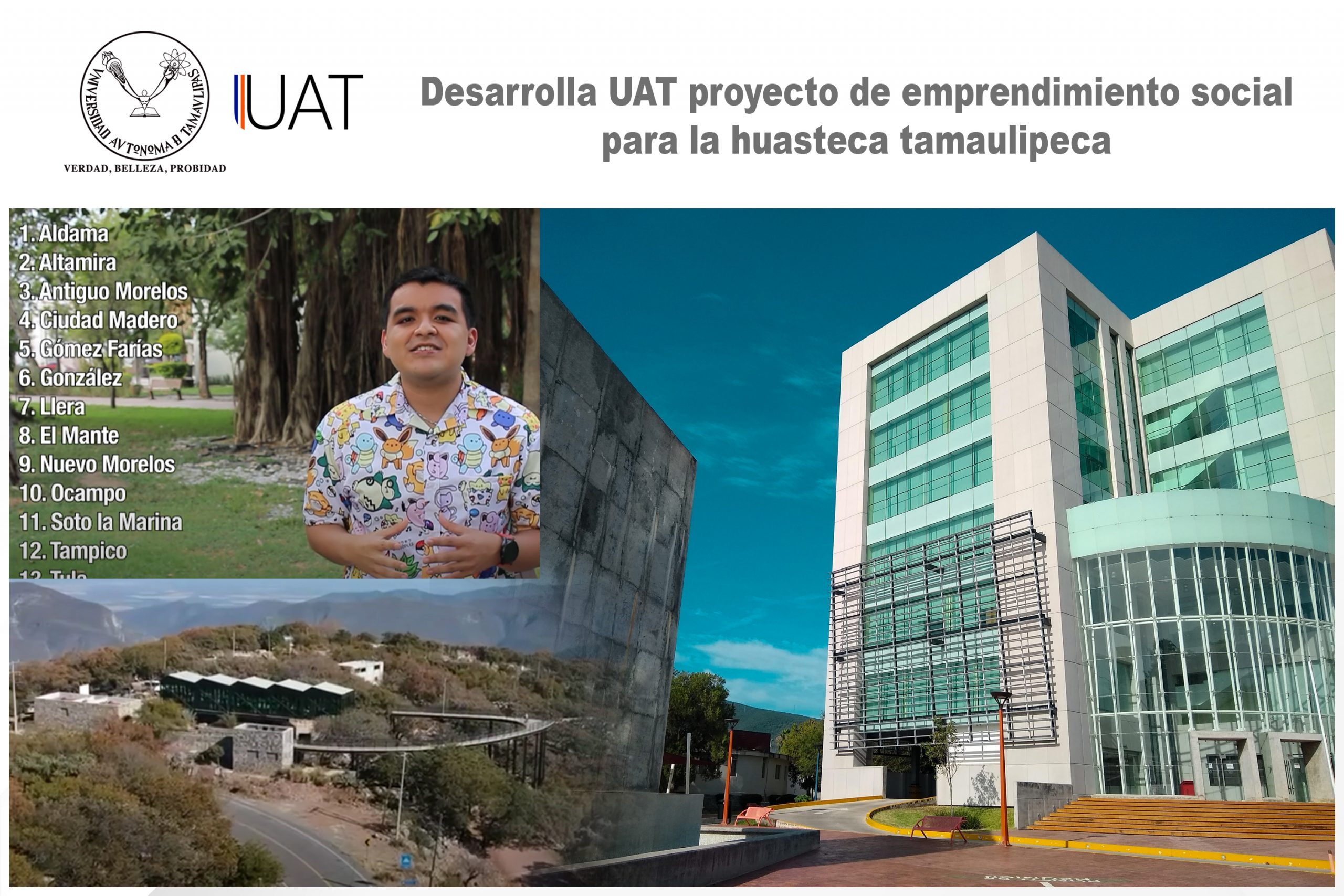 Desarrolla UAT proyecto de emprendimiento social para la Huasteca tamaulipeca