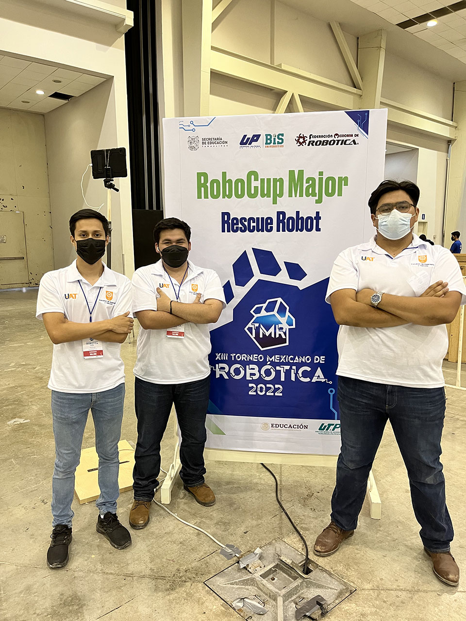 Obtiene la UAT primer lugar en Torneo Mexicano de Robótica 2022