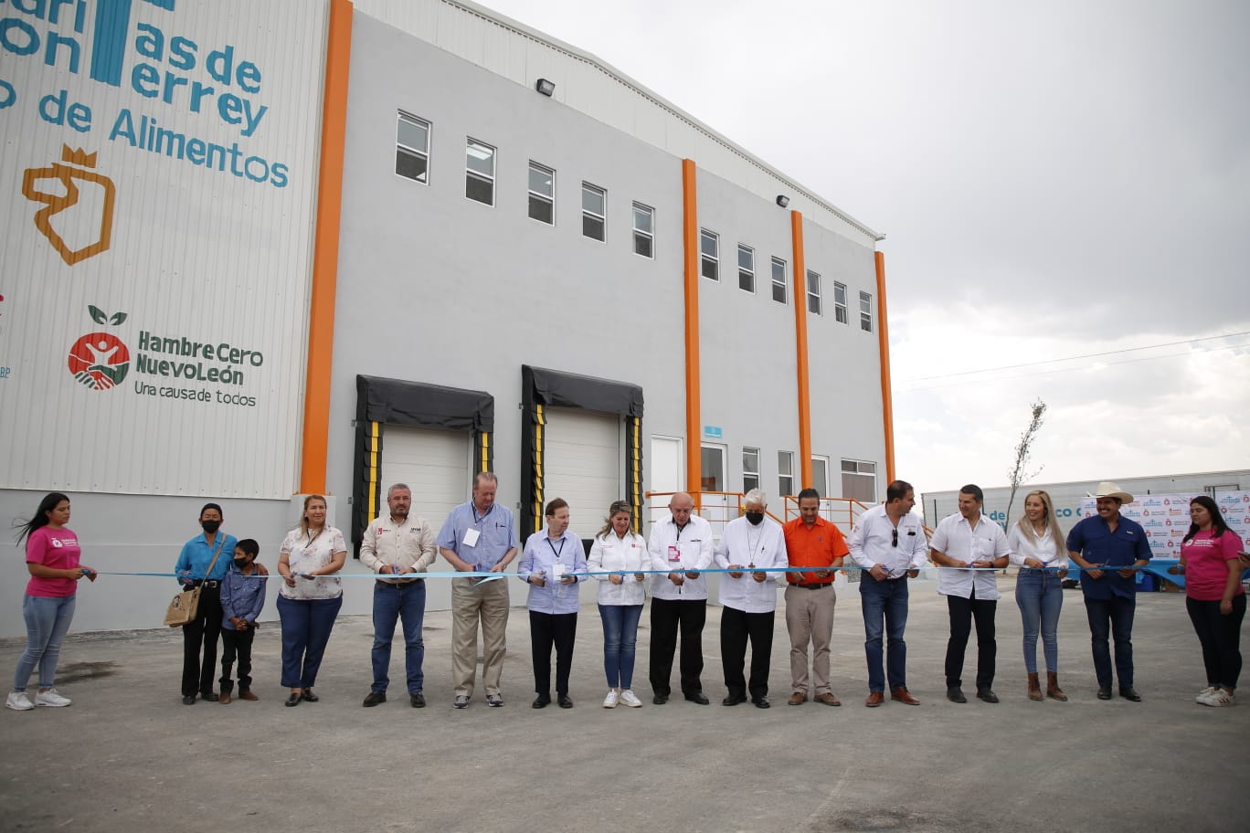 Inaugura Nuevo León banco de alimentos de Cáritas de Monterrey en Galeana