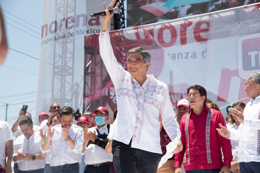 Con unidad y movilización vencimos  la “elección de Estado” y al PRIAN: Américo Villarreal