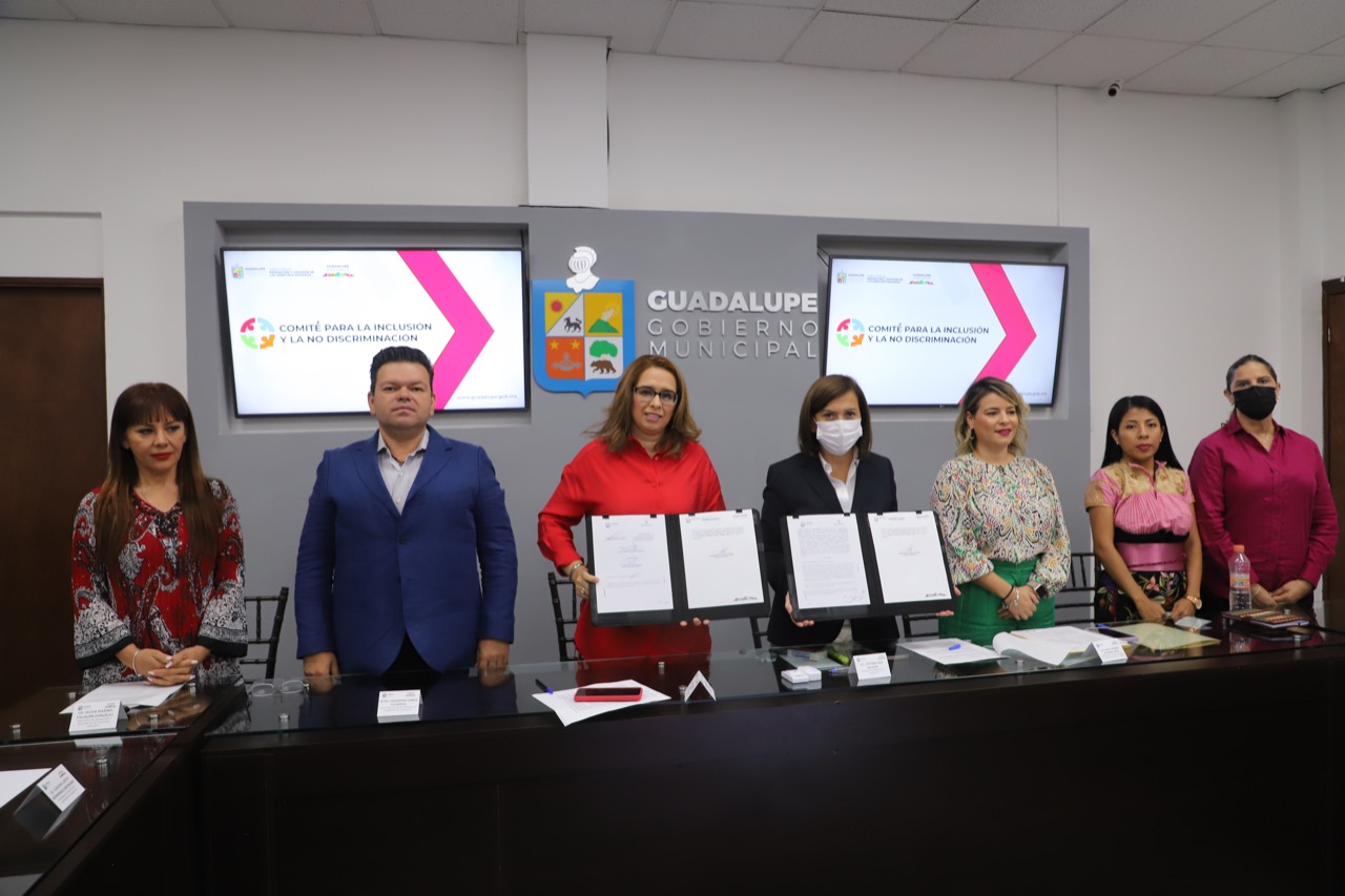 Promueve Cristina Díaz inclusión y la no discriminación en Guadalupe