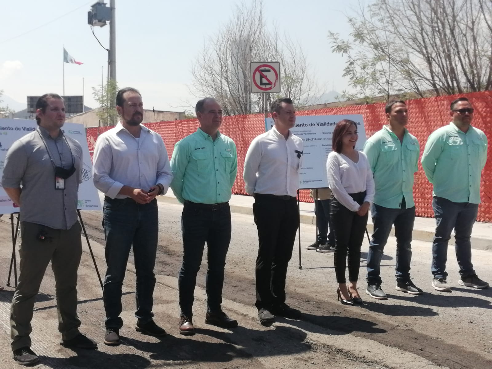Inician programa de mantenimiento de vialidades en Monterrey