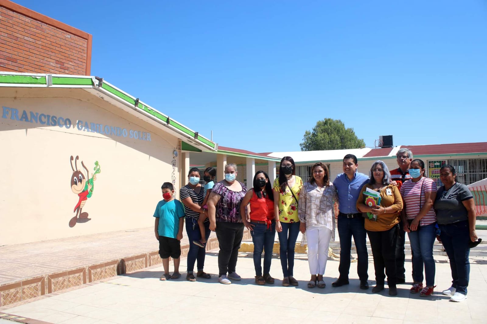 Millonaria inversión en escuelas de Sabinas realiza ICIFED