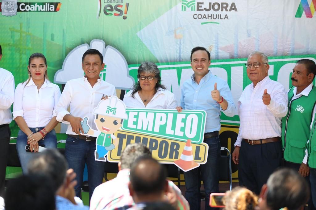 Arranca Manolo Jiménez programa de empleo temporal en Matamoros