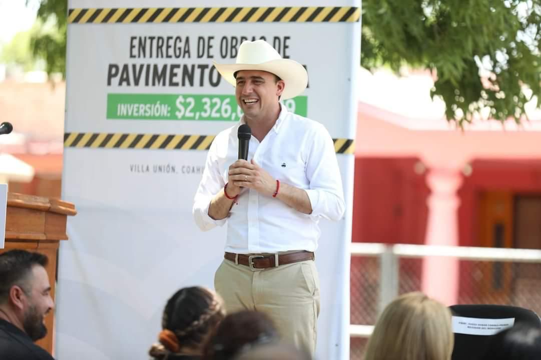 Llegamos con obras sociales a Villa Unión y Guerrero: Manolo Jiménez