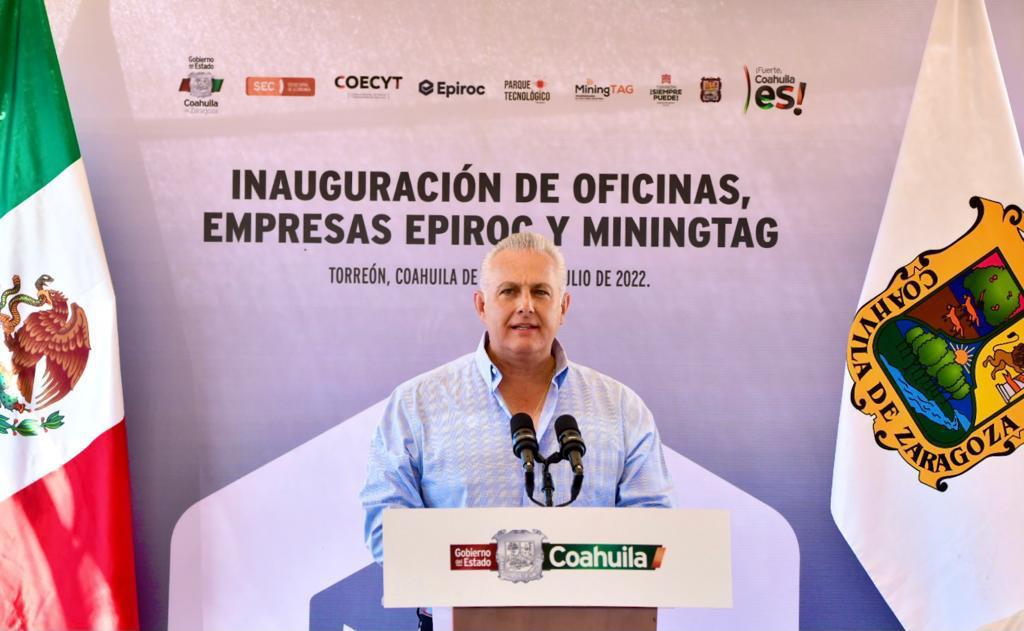 Román Cepeda destaca el desarrollo de la cadena de proveeduría minera en Torreón