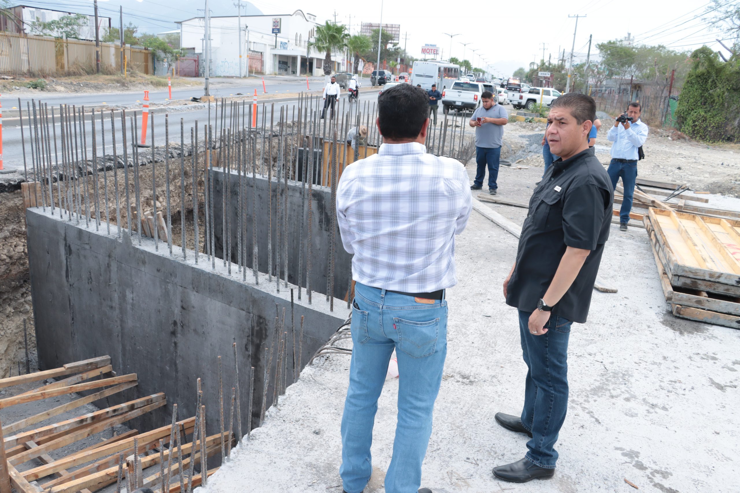 “Llevamos 65% de avance en gran obra pluvial para Juárez” Paco Treviño