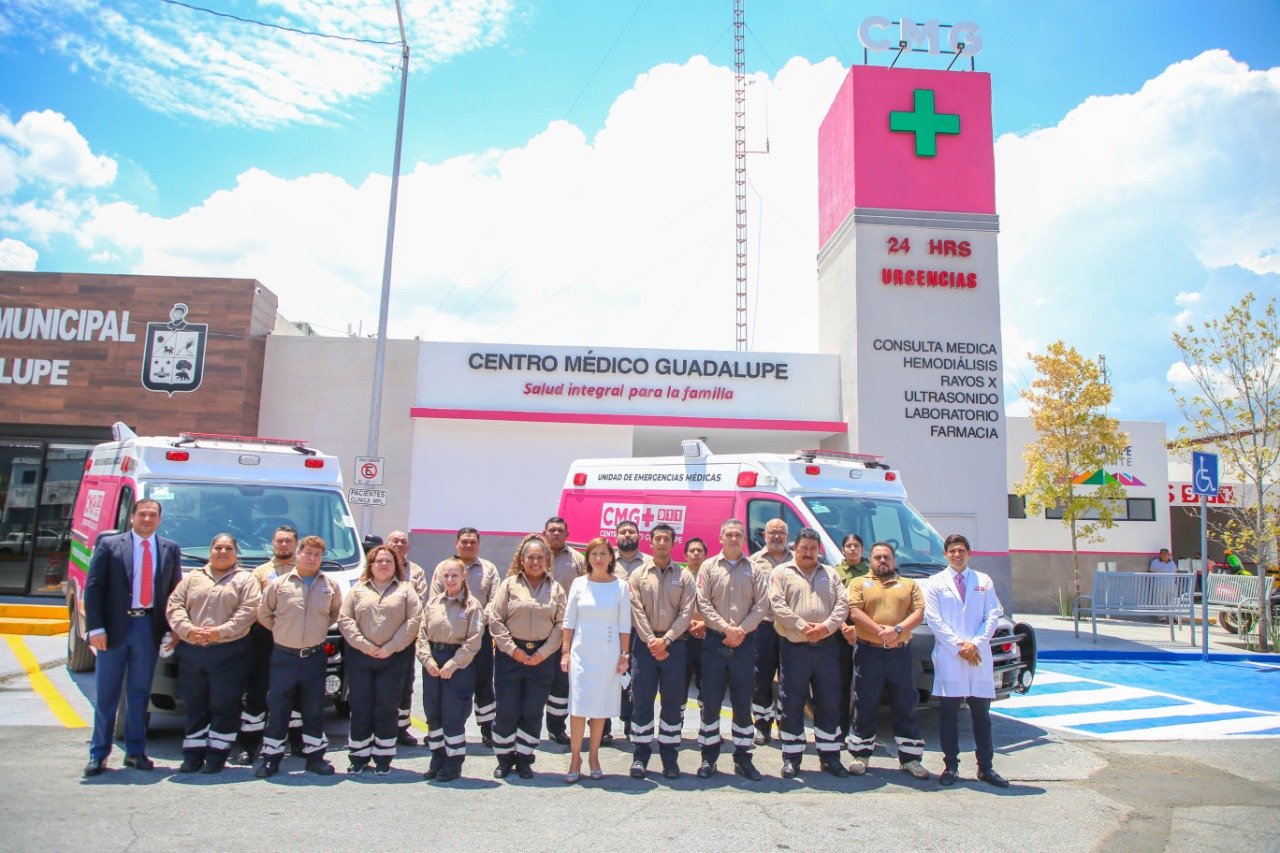 Inaugura Cristina Díaz Centro Médico Guadalupe