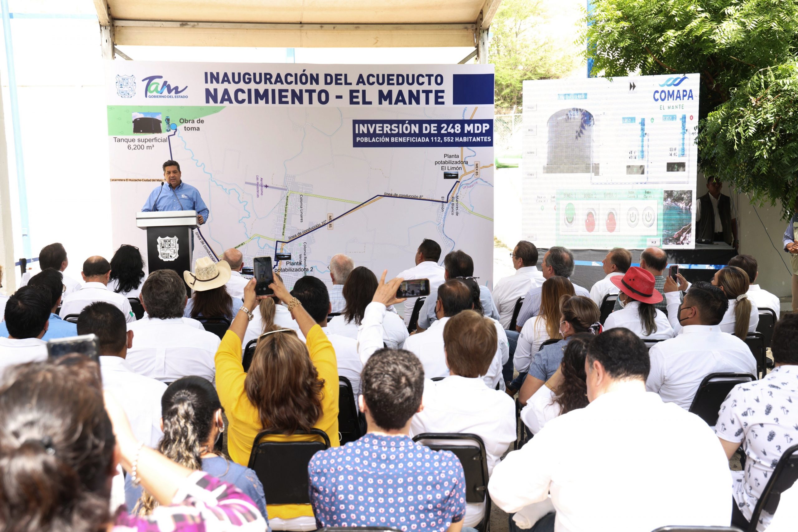 Invierte GobTam más de 1700 mdp para garantizar el abasto de agua en Tamaulipas