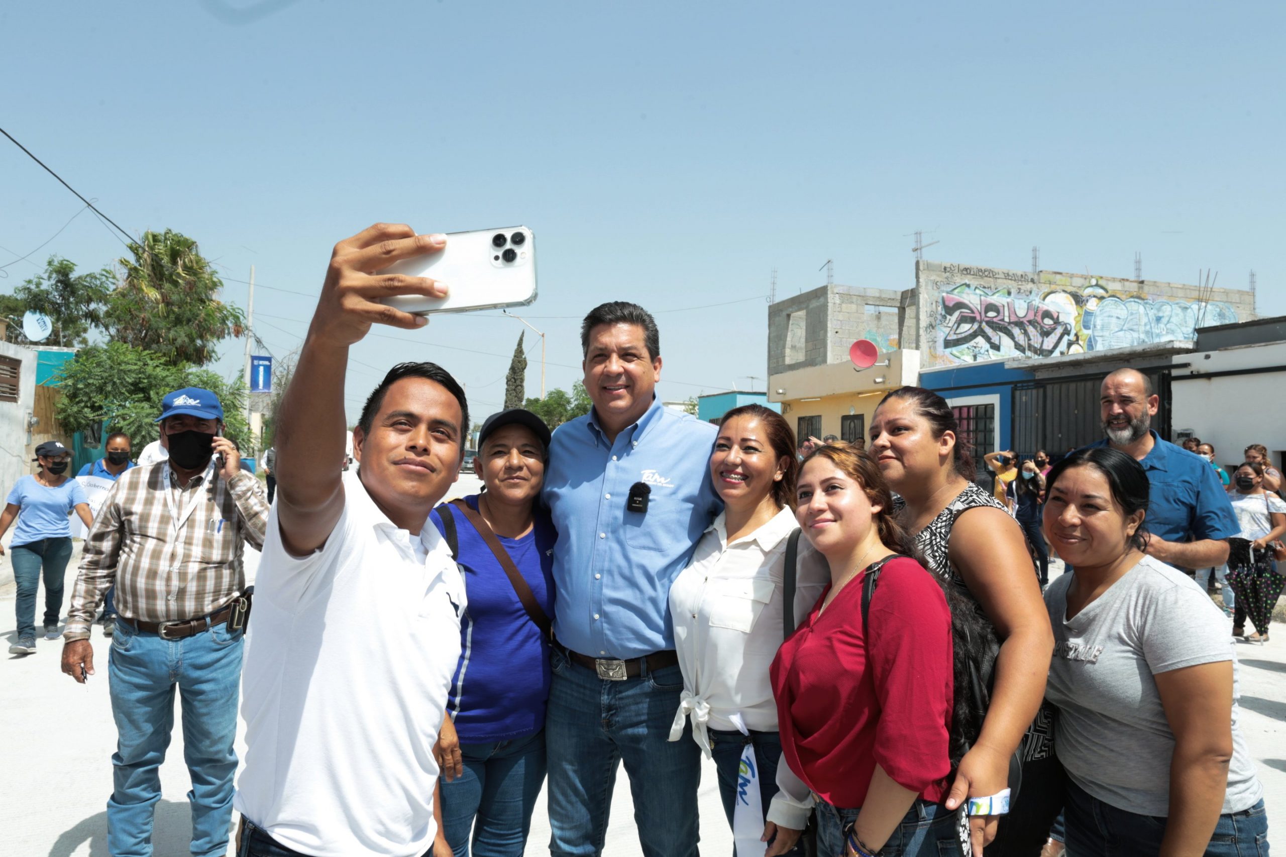 Sigue invirtiendo GobTam en pavimentación de calles para municipios