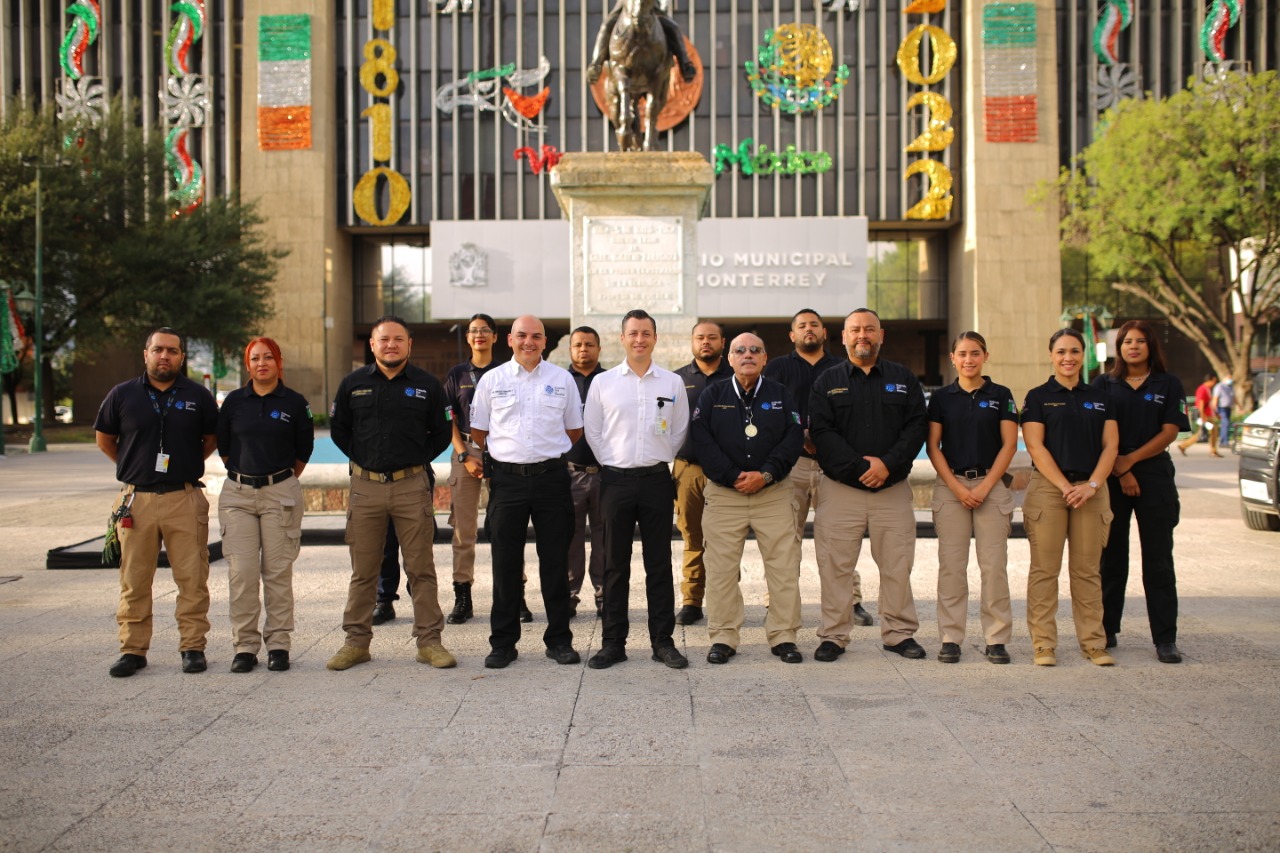 Realizan por primera vez Simulacro de Desalojo en el Gobierno Municipal de Monterrey