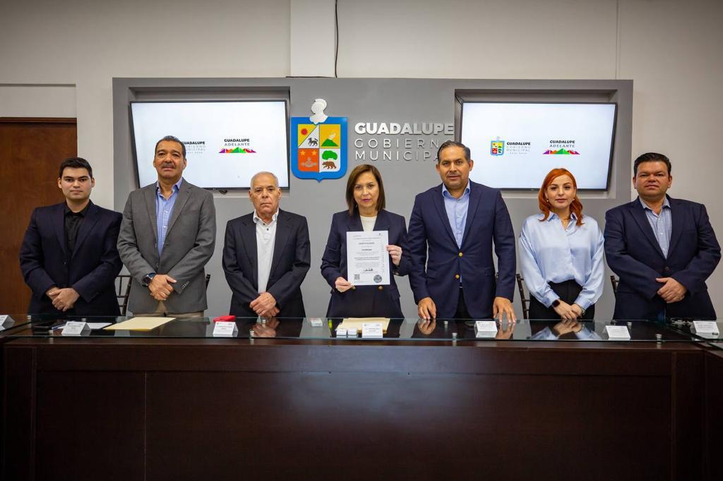 Obtiene Guadalupe certificado PROSARE