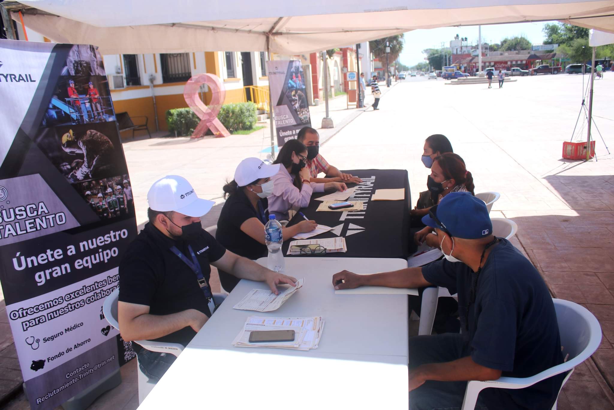 Trinity rail realiza jornada de contratación en Sabinas