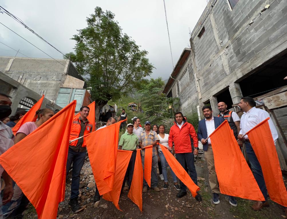 Arranca Nava obra de drenaje y agua potable