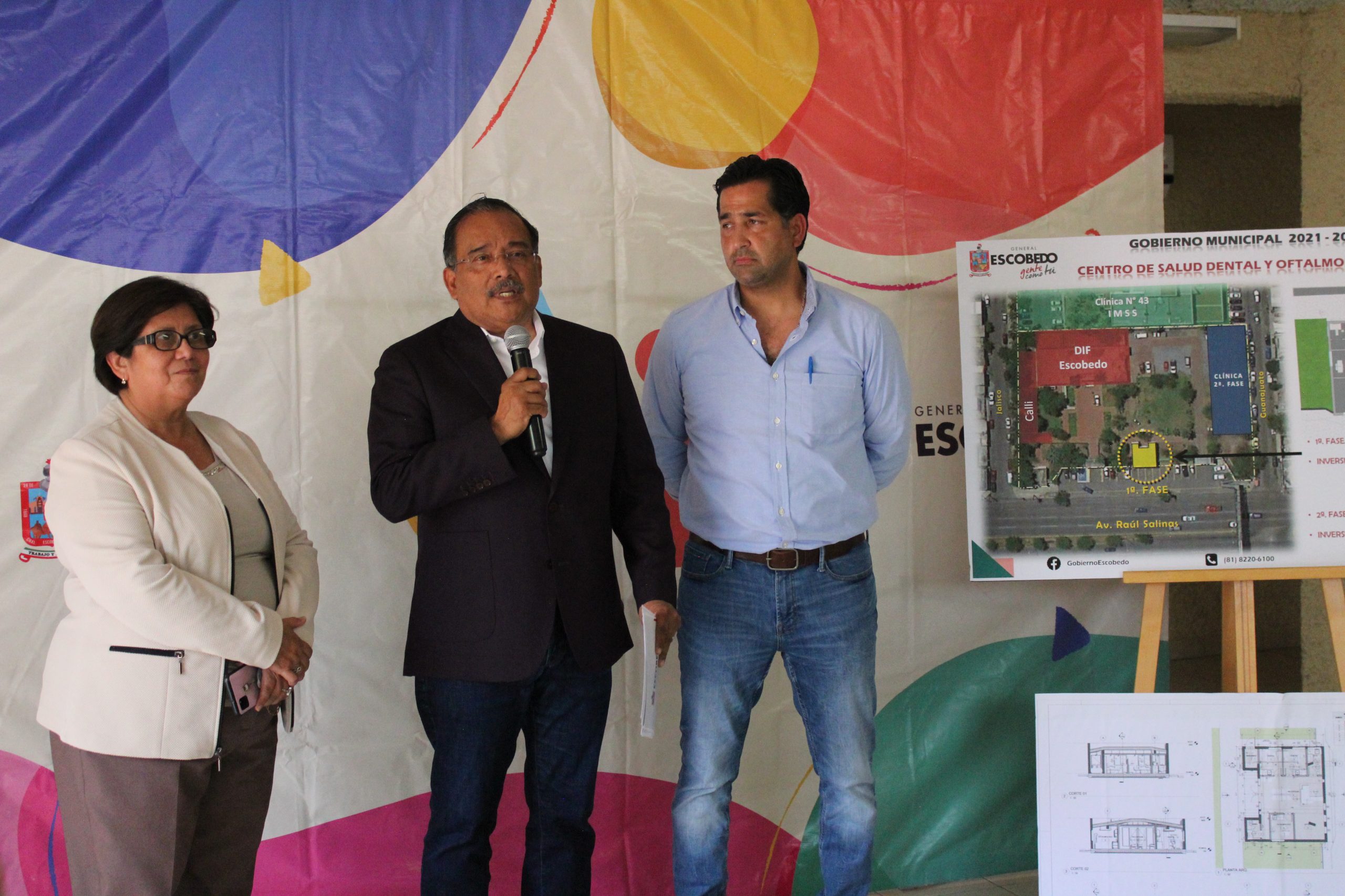 Mijes Presenta Construcción de Consultorio Dental y Oftalmológico para Escobedo