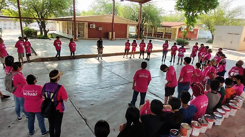 Rehabilitan escuelas de Apodaca en colonias de programa PAQTO
