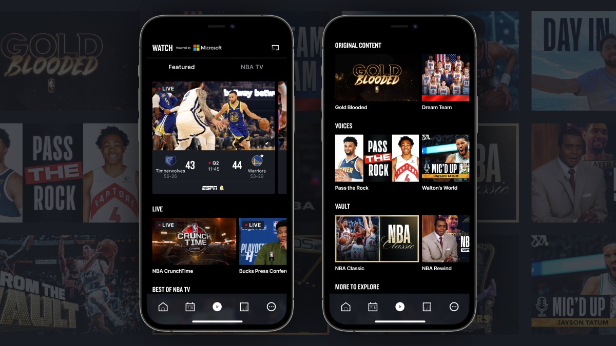 NBA lanza una aplicación totalmente rediseñada