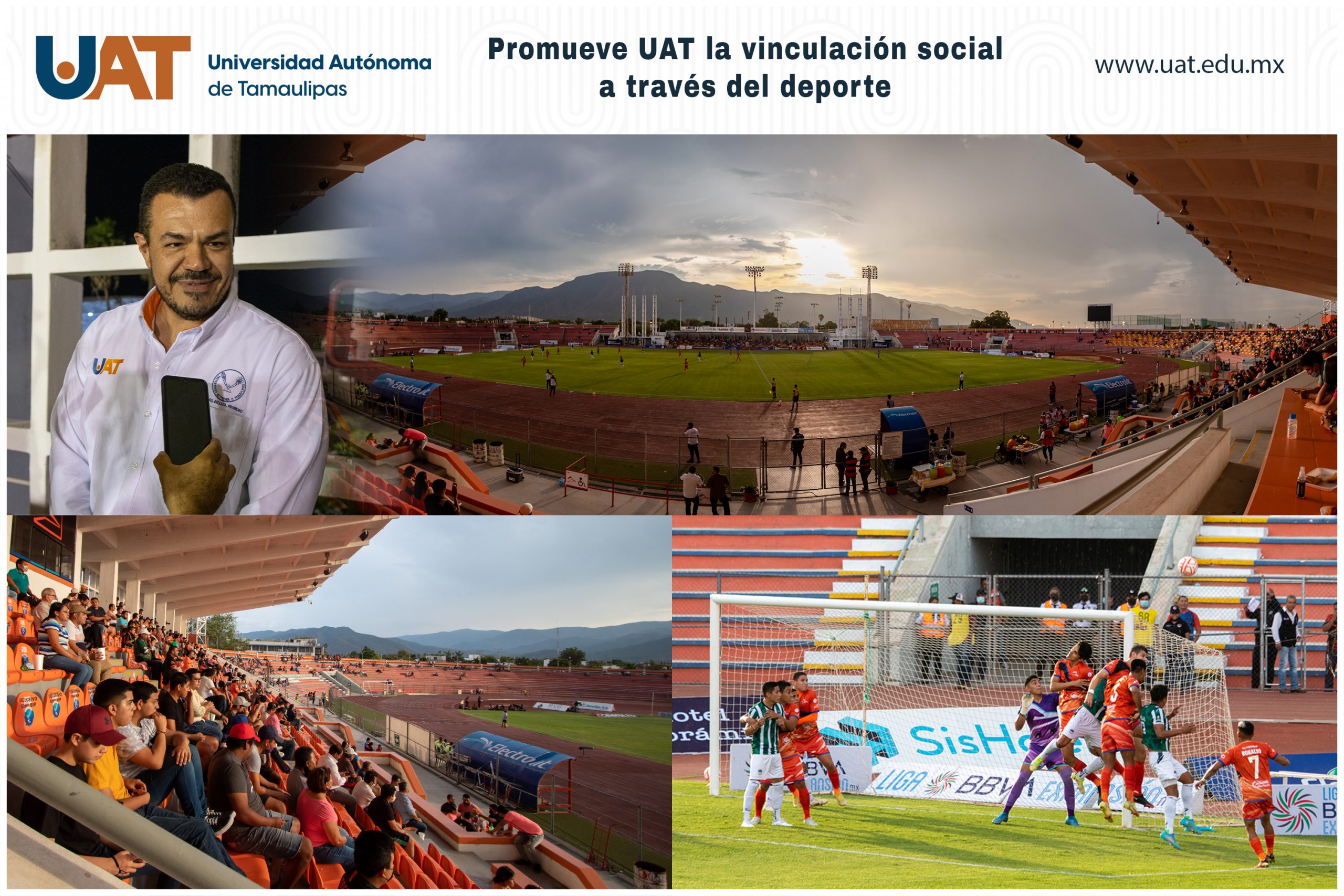 Promueve UAT la vinculación social a través del deporte