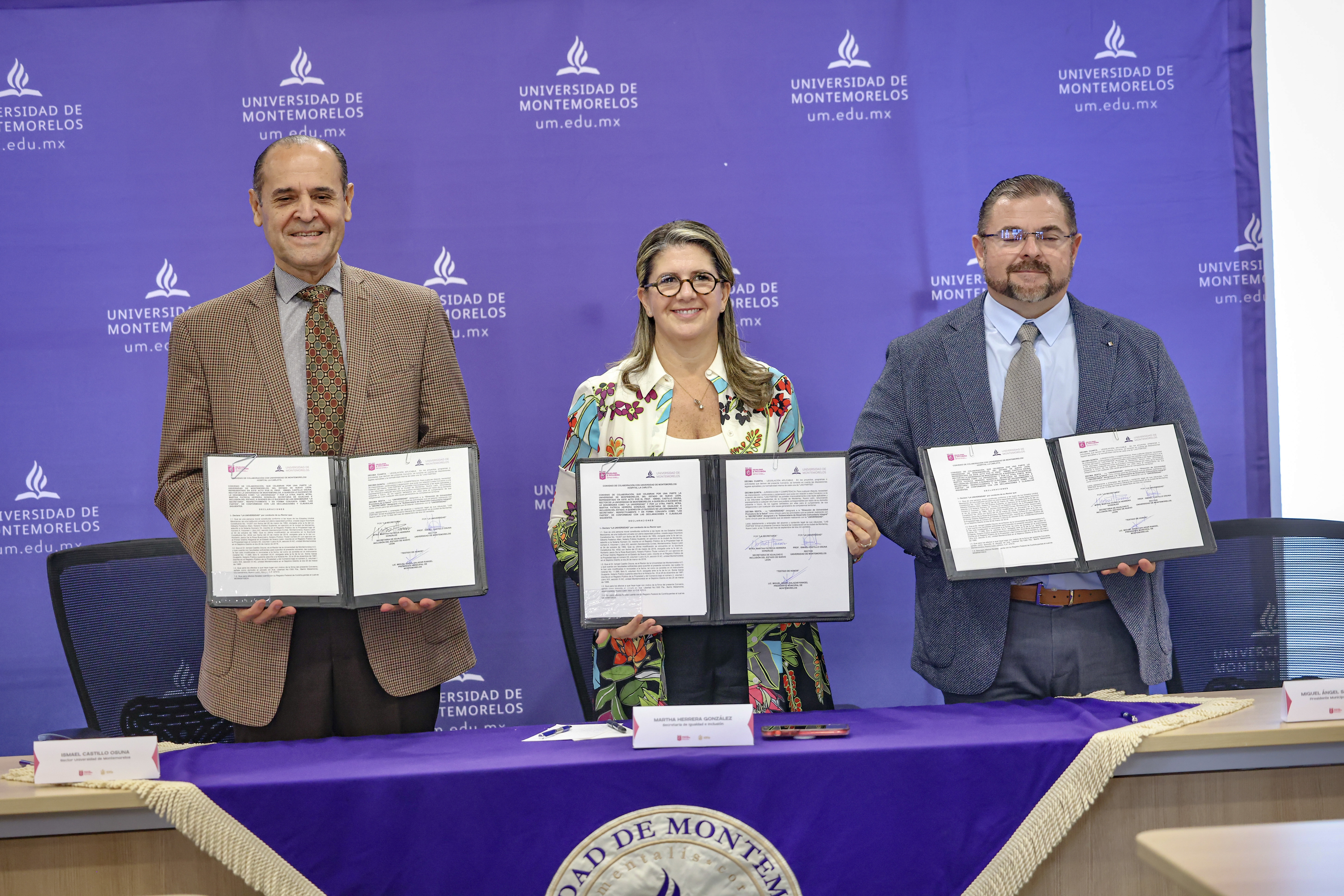 Firma Igualdad e Inclusión convenio de colaboración con la Universidad de Montemorelos para implementar programas enfocados en la salud, educación y cultura