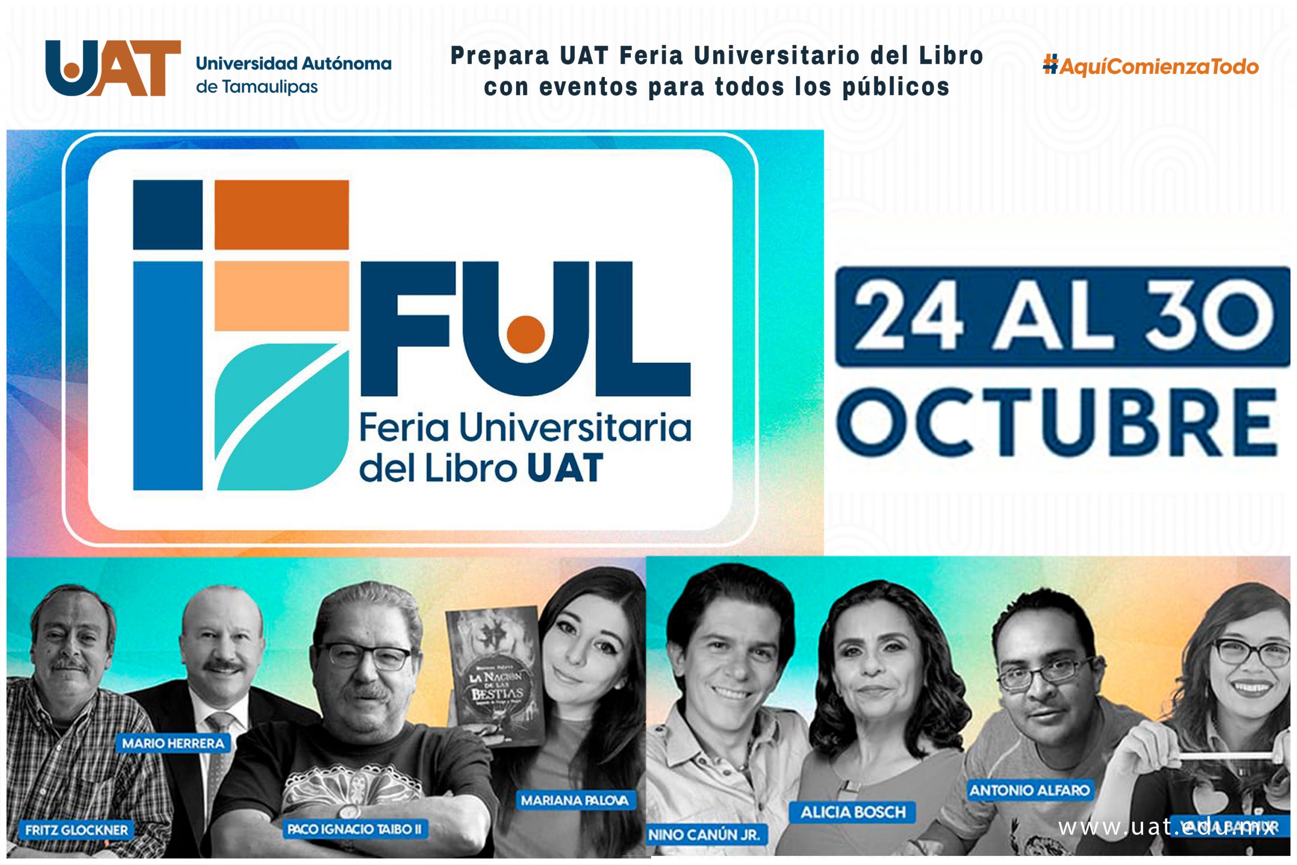 La Feria Universitario del Libro UAT 2022 prepara eventos para todos los públicos
