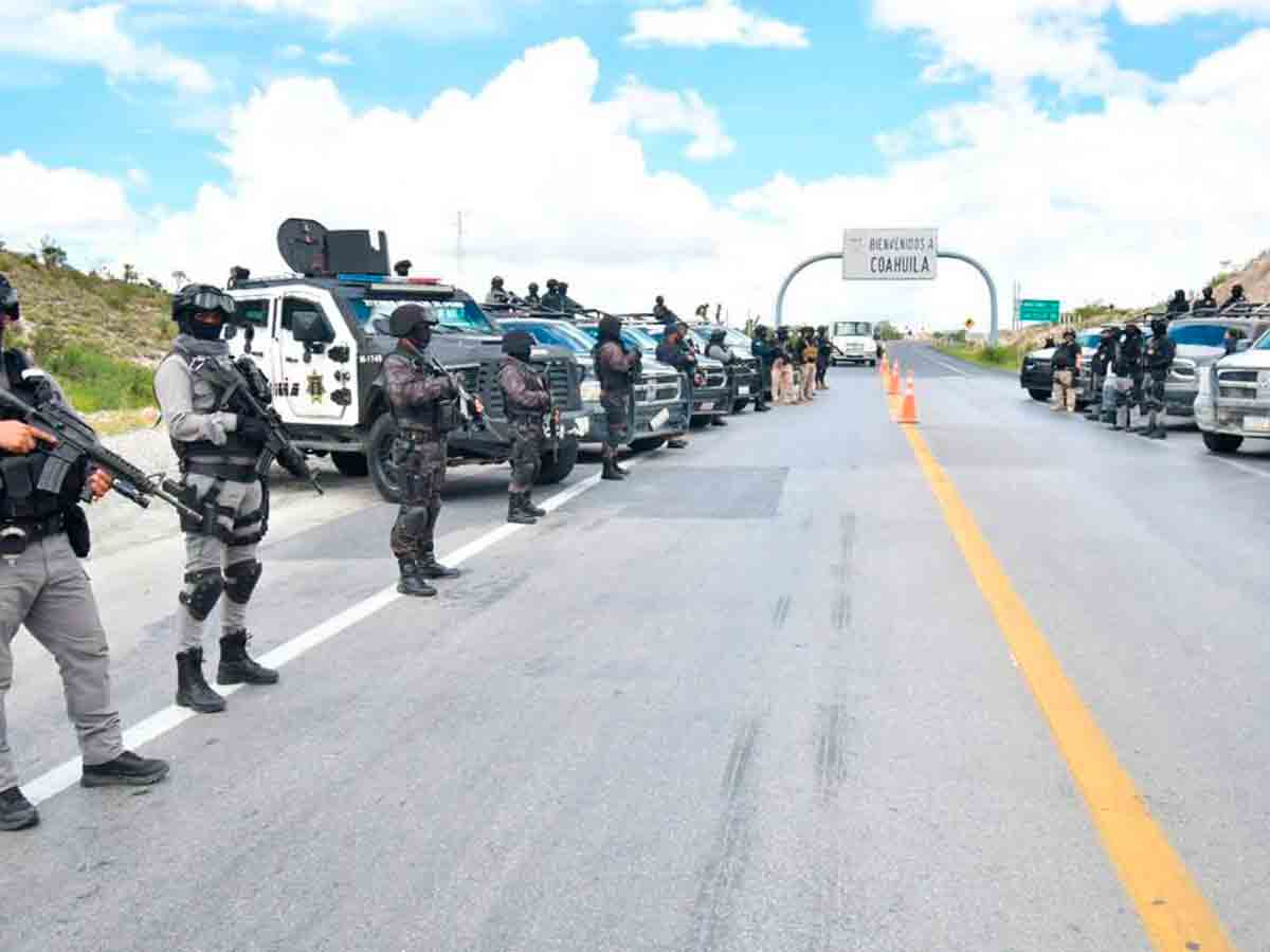 Fuerzas de Seguridad frustran ingreso de civiles armados en Coahuila