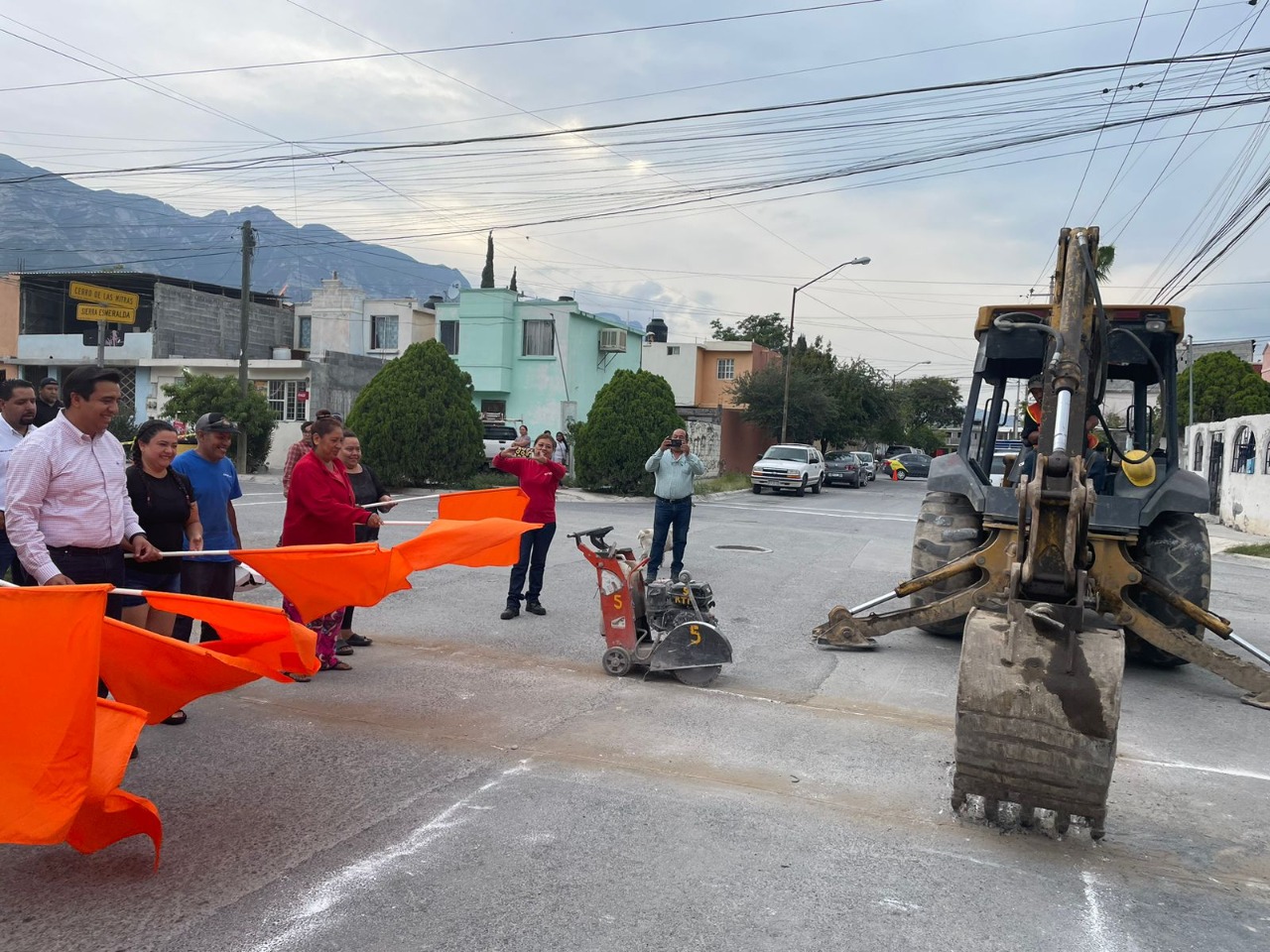 Inicia Nava obras pluviales en Santa Catarina