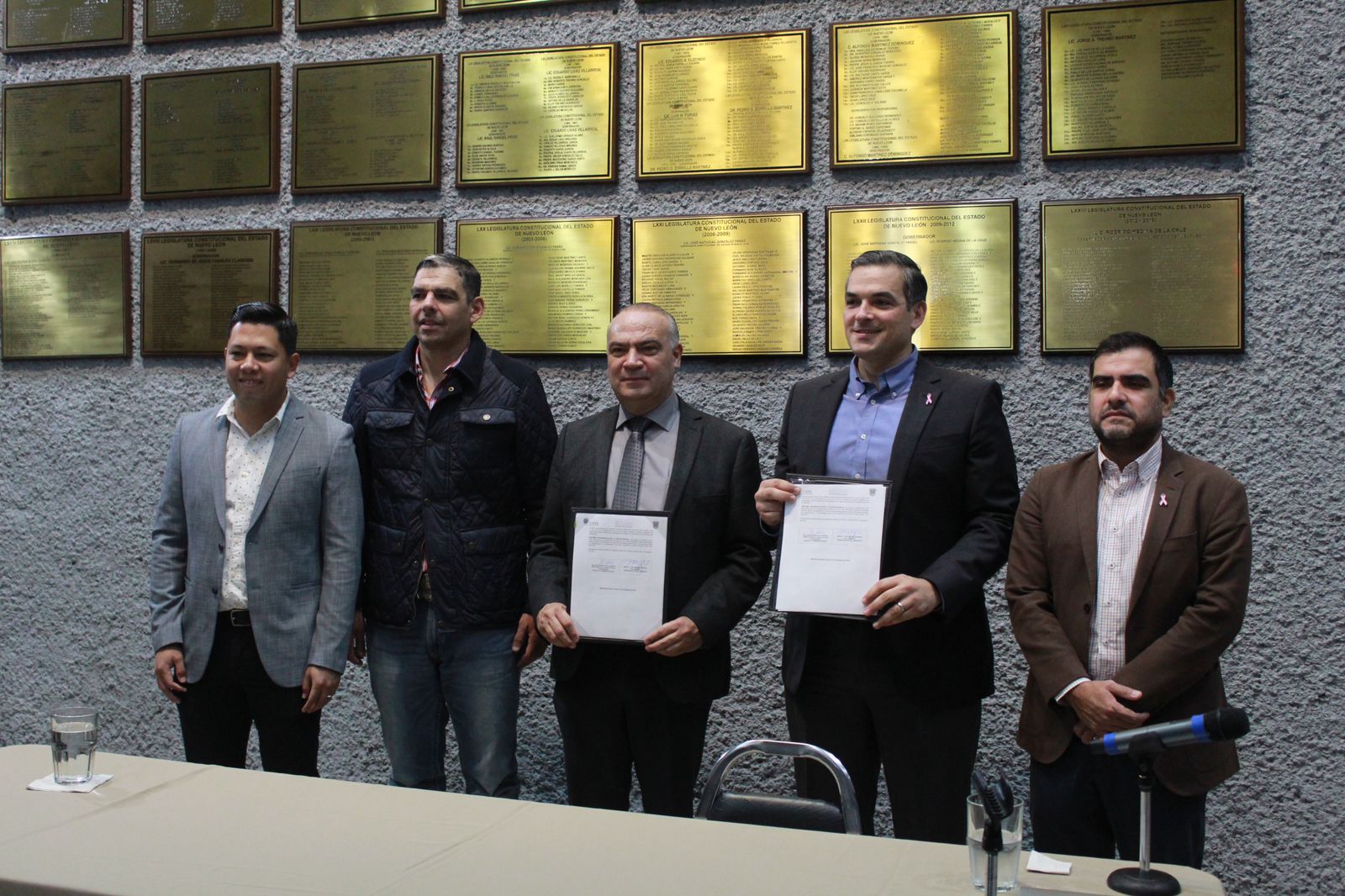 Firman Congreso de NuevoLeón y Facultad de Contaduria convenio de colaboracion