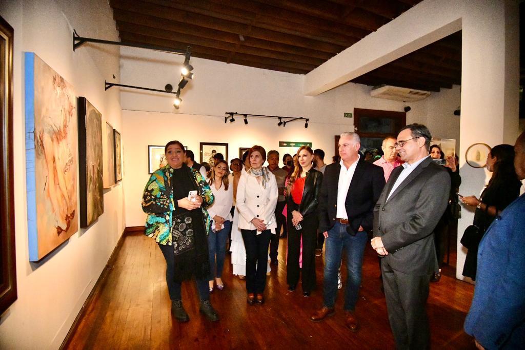 Roman Cepeda inaugura la segunda parte de la exposición “115 Años de Artes Plásticas en la Laguna”