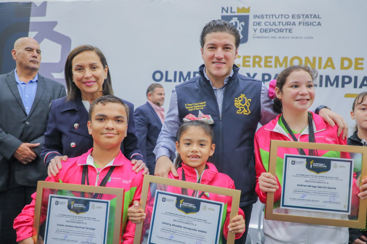 Reconocen a medallistas olímpicos y paralímpicos de Guadalupe