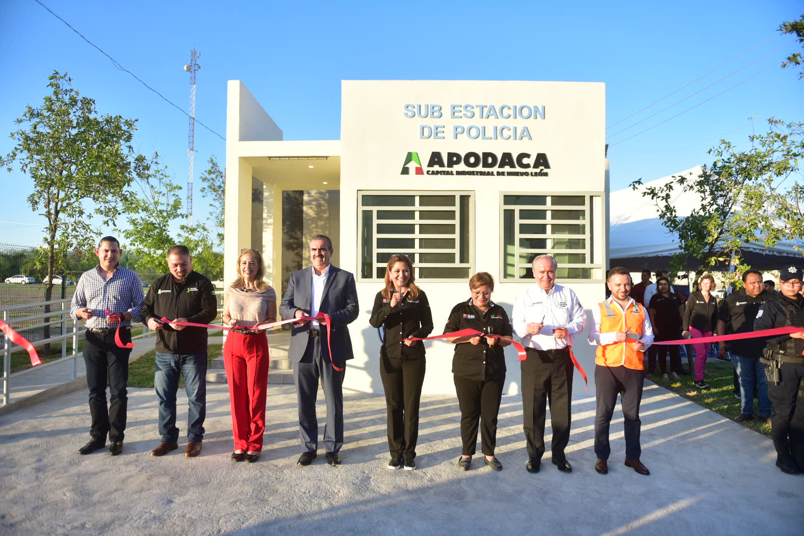 Inauguran subdelegación de policía en portal de Santa Rosa, Apodaca