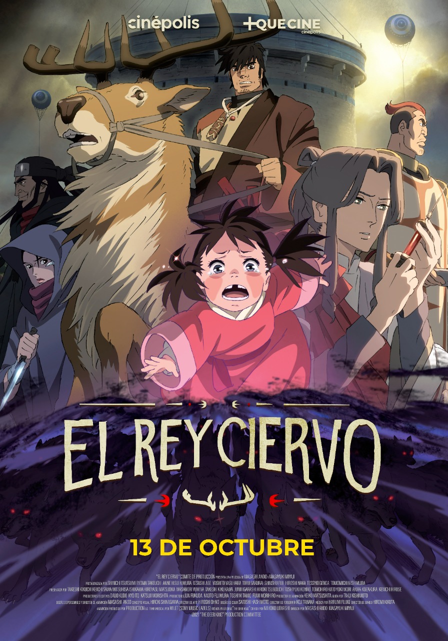 El Rey Ciervo – Al más puro estilo de Studio Ghibli