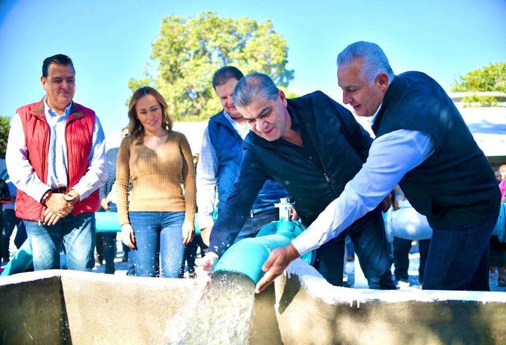 Román Alberto Cepeda pone en marcha el sexto pozo de agua de su Administración Municipal