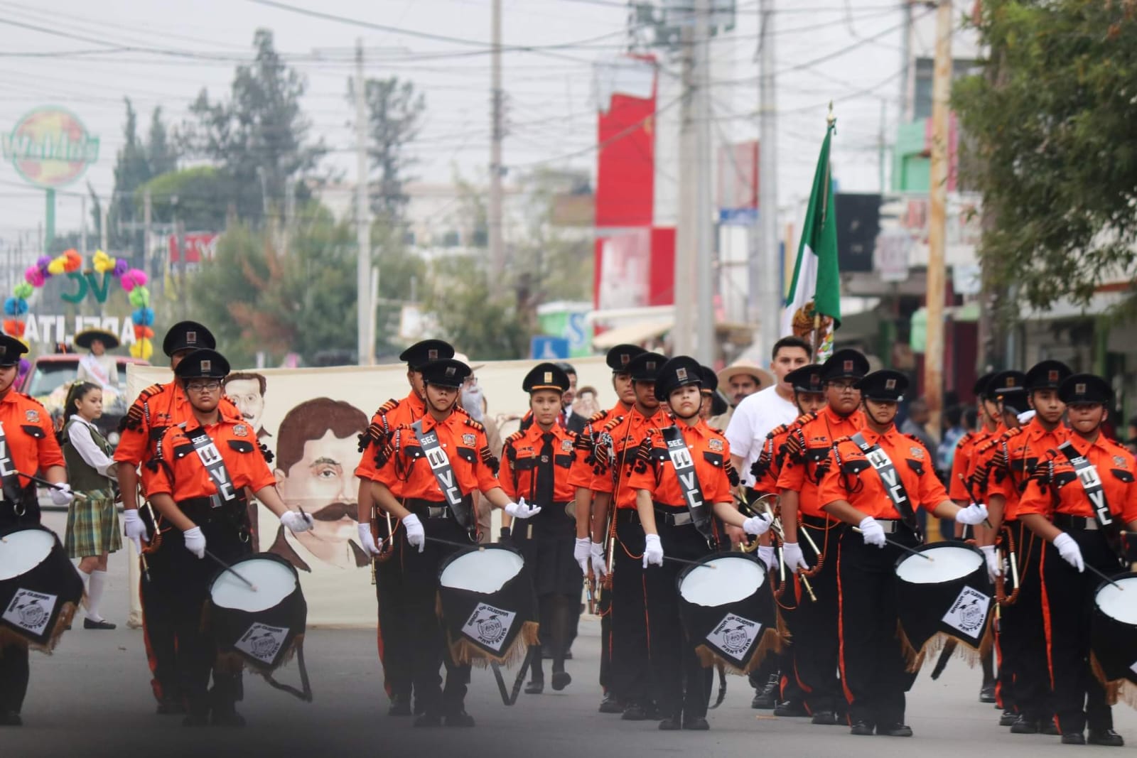 Todo listo en Sabinas para el desfile por 112 aniversario de la Revolución Mexicana