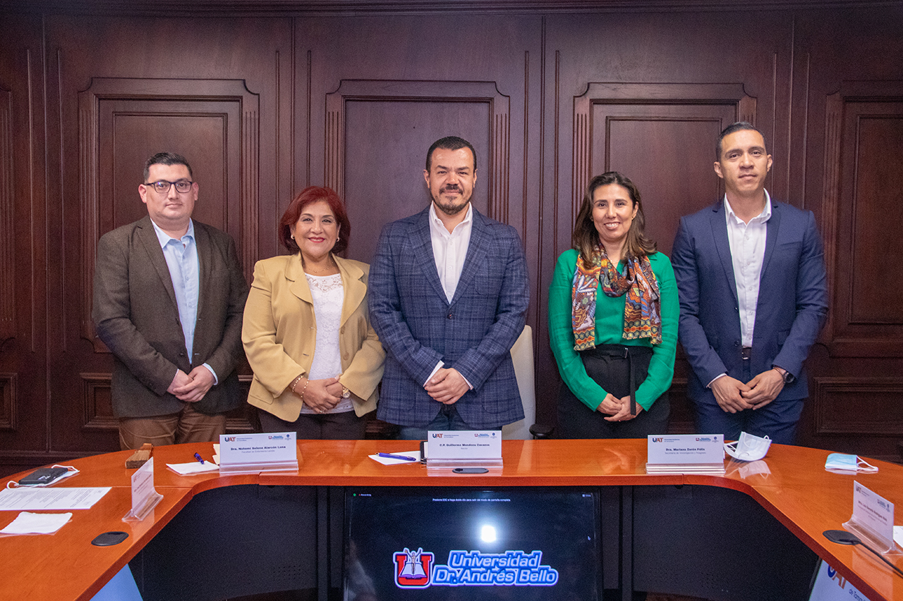 Firma la UAT convenio con la UNAB de El Salvador