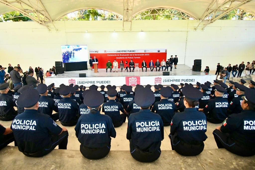 <strong>100 nuevos elementos se integran a la Policía Municipal de Torreón</strong>
